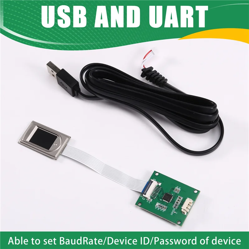 Модуль отпечатков пальцев ABSQ-USB/UART для Windows, Android для встроенной системы биологического управления Linux 
Модуль отпечатков пальцев ABSQ-USB/UART для Windows, Android для встроенной системы биологического управления Linux