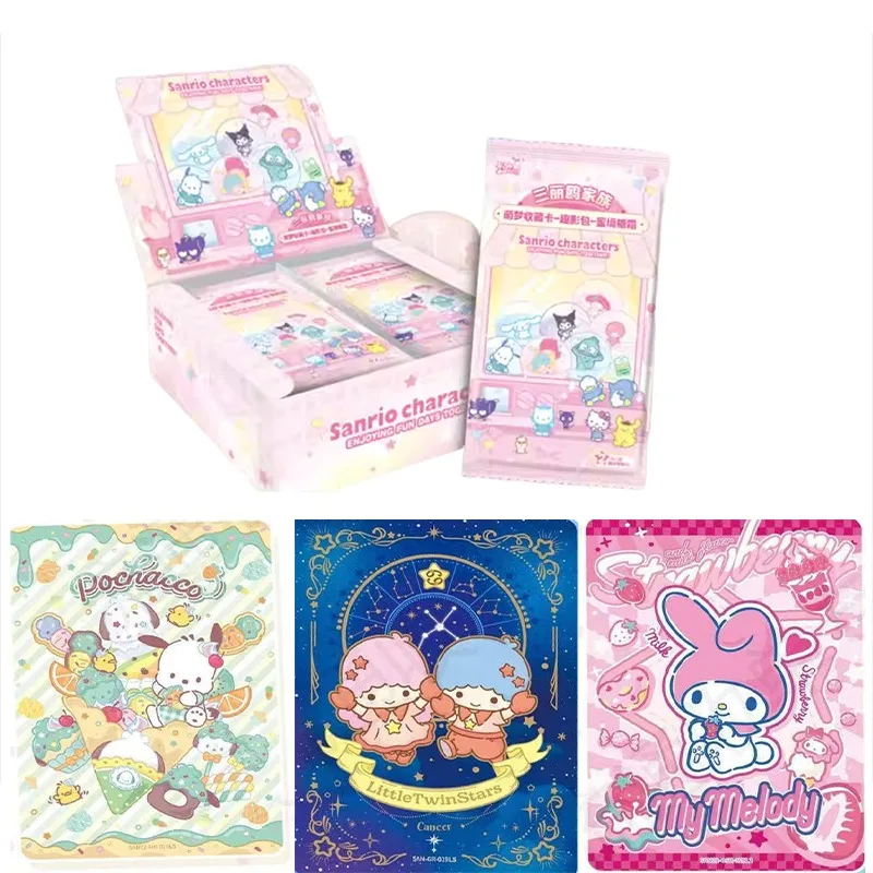 Genuine KAYOU Sanrio Honey Dream Chapter Cute Collection Cards Sanrio Family Anime Collectible Cards Toys Gifts
Genuine KAYOU Sanrio Honey Dream Chapter Cute Collection Cards Sanrio Family Anime Collectible Cards Toys Gifts