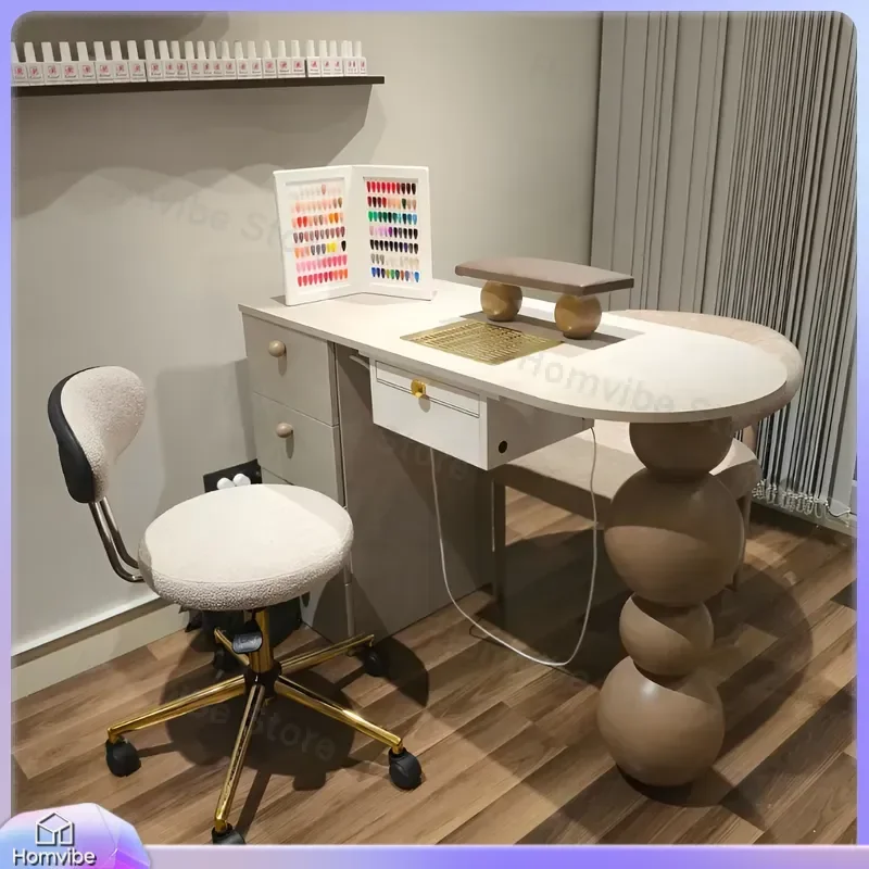 Modern Table for Salon Nail Station White Nail Desk with Storage Organizer Nail Art Workstation Beauty Table
Modern Table for Salon Nail Station White Nail Desk with Storage Organizer Nail Art Workstation Beauty Table