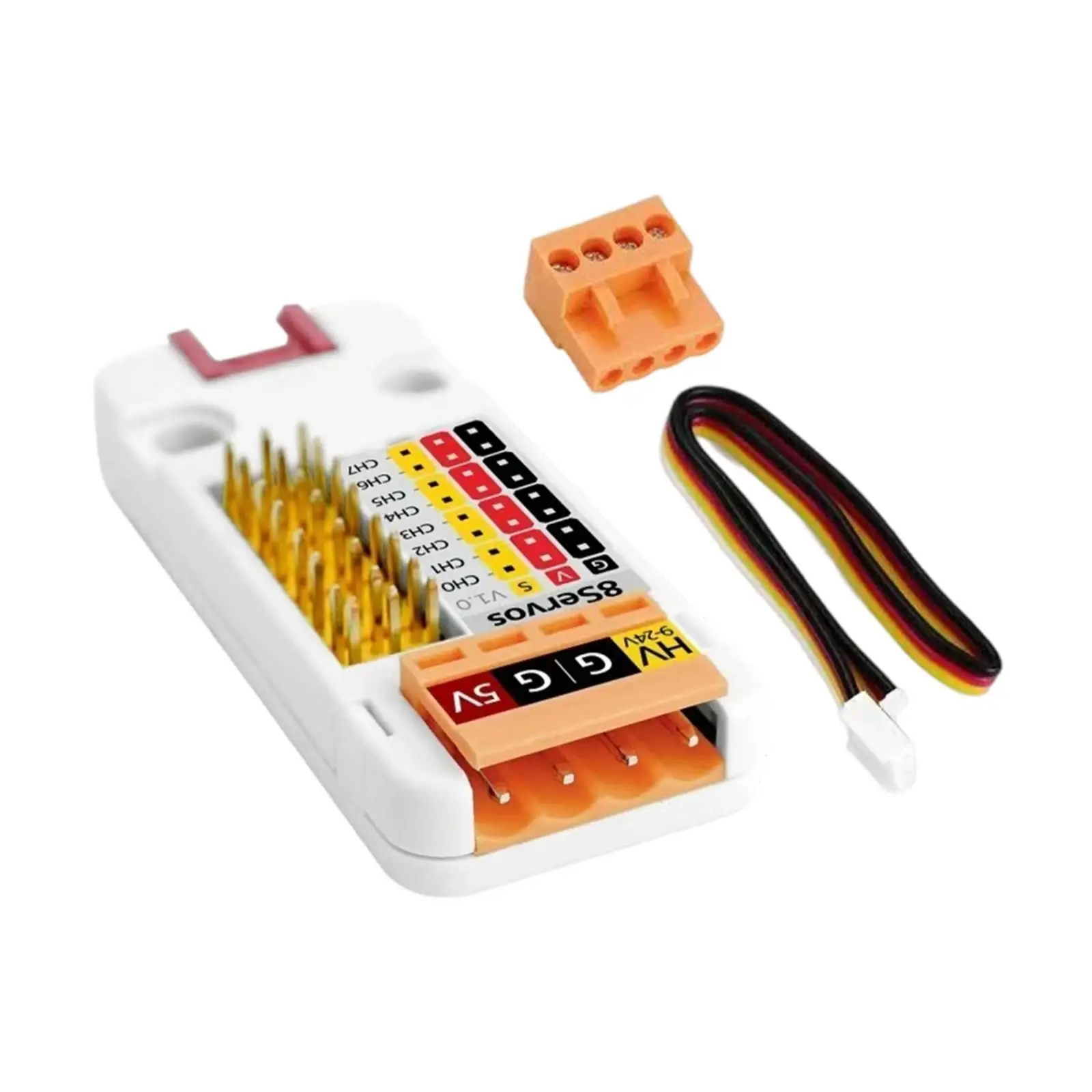 8 Channel Servo Driver Unit STM32F030F4 Practical Versatile Servo Module Lightweight for Robot Control Smart Toys Servo Control
8 Channel Servo Driver Unit STM32F030F4 Practical Versatile Servo Module Lightweight for Robot Control Smart Toys Servo Control