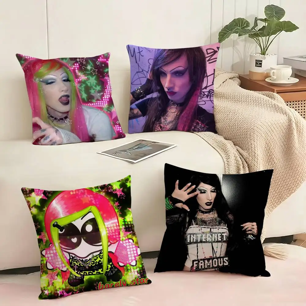 Jeffree 6arelyhumans J-Singer Pillow Case Square Double-Sided Sofa Cushion Cover Bedroom Bedside Pillow Gift
Jeffree 6arelyhumans J-Singer Pillow Case Square Double-Sided Sofa Cushion Cover Bedroom Bedside Pillow Gift