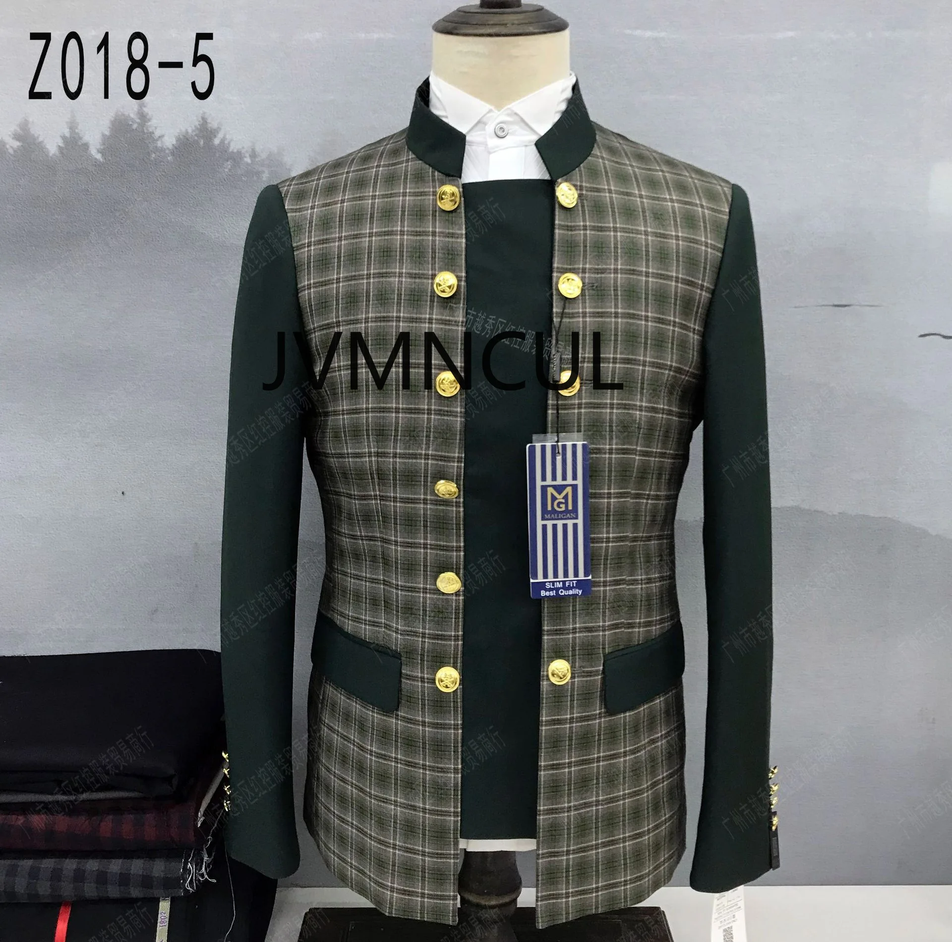 European Style Double-Breasted Suit Set for Men: Summer 2025 Suits with Colorful Splicing, Ideal for Work, Wedding & Party
European Style Double-Breasted Suit Set for Men: Summer 2025 Suits with Colorful Splicing, Ideal for Work, Wedding & Party