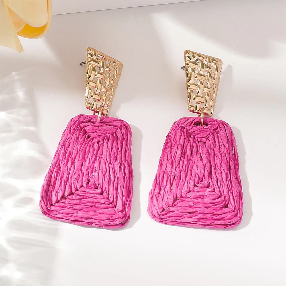 Fashion Women Bohemia Square Earring Girls Cute Fashion Jewelry Accessories Female Party Causal Earrings
Fashion Women Bohemia Square Earring Girls Cute Fashion Jewelry Accessories Female Party Causal Earrings