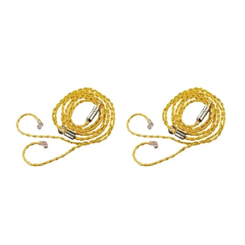 【SUPERDEALS】For QKZ Earphone Upgrade Cable 2Pcs 8 Core Silver Plated 2Pin 0.75Mm 3.5Mm Hifi IEM Wired Headphone Cable For QKZ ZX
【SUPERDEALS】For QKZ Earphone Upgrade Cable 2Pcs 8 Core Silver Plated 2Pin 0.75Mm 3.5Mm Hifi IEM Wired Headphone Cable For QKZ ZX