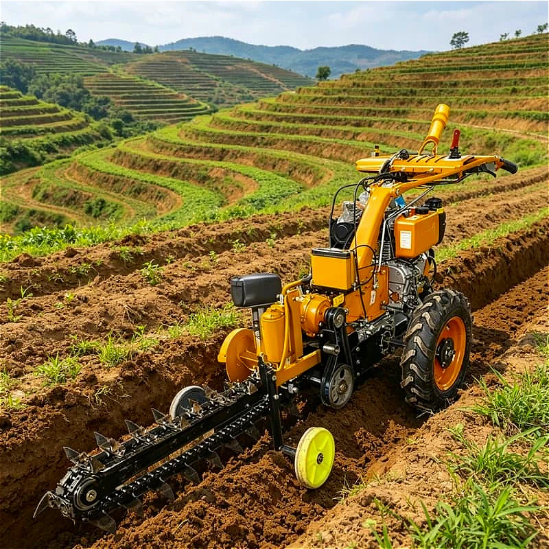 Chain Trencher Agriculture Farm Grade Chain Ditch Digger Customized 1000mm Depth Single Chain Farmland Drainage Pipeline Laying
Chain Trencher Agriculture Farm Grade Chain Ditch Digger Customized 1000mm Depth Single Chain Farmland Drainage Pipeline Laying