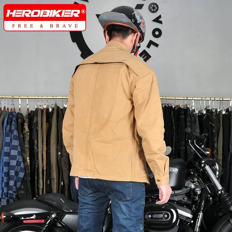 Men's Motorcycle Jacket Retro Motorcycles Jacket Motorcycle Riding Clothing Casual Riding Anti-fall Clothing With Back Protect
Men's Motorcycle Jacket Retro Motorcycles Jacket Motorcycle Riding Clothing Casual Riding Anti-fall Clothing With Back Protect