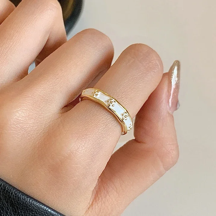 Real 925 Sterling Silver 14K Gold Irregular Opening Rings for Women Classic Geometric Fine Jewelry Minimalist Accessories
Real 925 Sterling Silver 14K Gold Irregular Opening Rings for Women Classic Geometric Fine Jewelry Minimalist Accessories