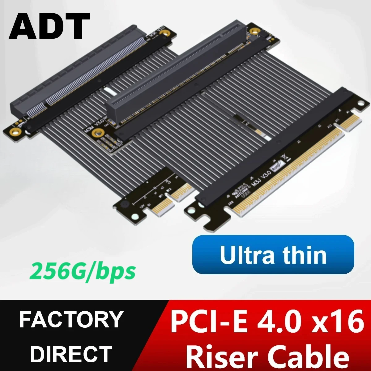 ADT-Link 2025 Новый кабель Riser PCI Express 4.0 x16 Ультратонкий для ATX Удлинитель корпуса ПК GPU GEN4 x16 PCI-E 4.0 RTX4090 RX7900xt
ADT-Link 2025 Новый кабель Riser PCI Express 4.0 x16 Ультратонкий для ATX Удлинитель корпуса ПК GPU GEN4 x16 PCI-E 4.0 RTX4090 RX7900xt