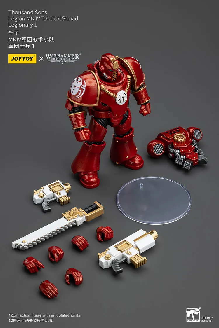 JOYTOY Warhammer "The Horus Heresy" Thousand Sons Legion MK IV Tactical Squad Legionary 1 Action Figures Decoration Gift Doll
JOYTOY Warhammer "The Horus Heresy" Thousand Sons Legion MK IV Tactical Squad Legionary 1 Action Figures Decoration Gift Doll