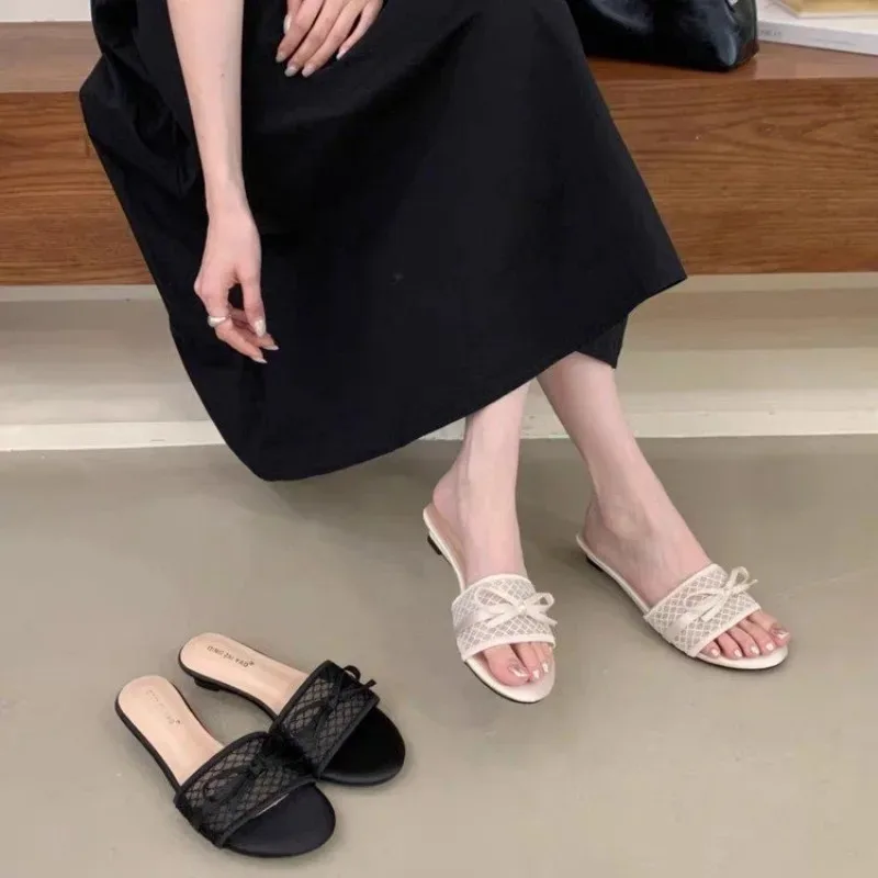 Flat Bottom Open Toe Fairy Shoes Summer 2026 Outdoor Wear Vacation Sandals Women's Slip-On Flats Casual Rubber Sole
Flat Bottom Open Toe Fairy Shoes Summer 2026 Outdoor Wear Vacation Sandals Women's Slip-On Flats Casual Rubber Sole