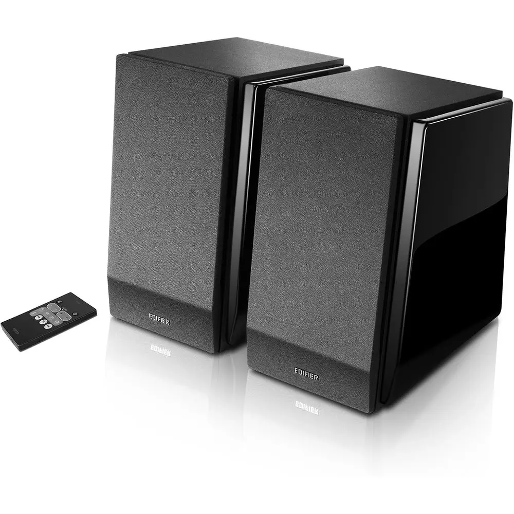 R1850DB Active Bookshel Speakers with Bluetooth and Optical Input - 2.0 Studio Monitor Speaker - Built-in Ampliier with Subwooer
R1850DB Active Bookshel Speakers with Bluetooth and Optical Input - 2.0 Studio Monitor Speaker - Built-in Ampliier with Subwooer