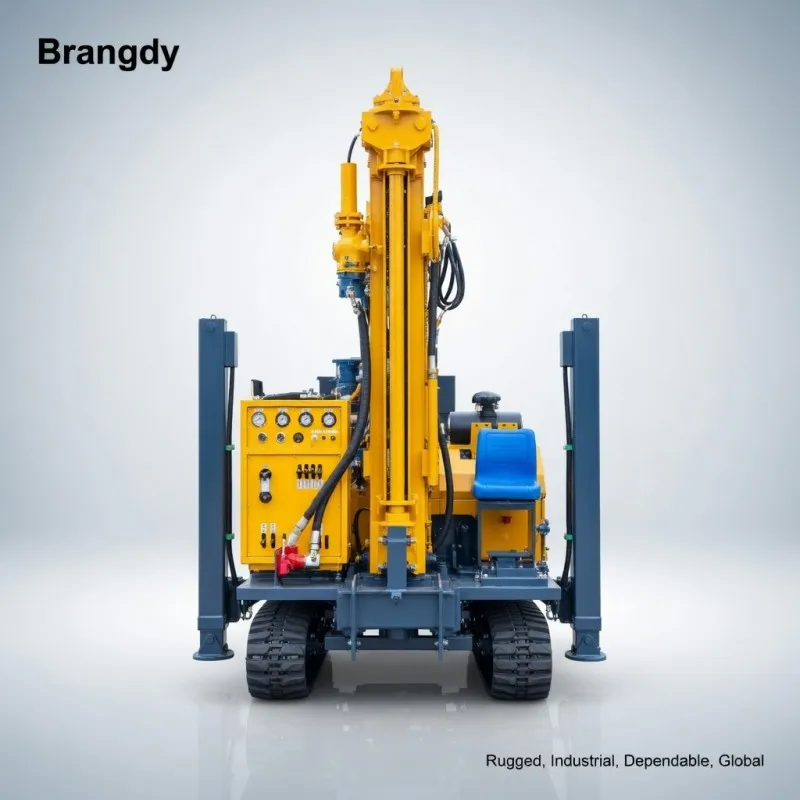 Heavy Duty Crawler Mounted Full Hydraulic Water Well Drilling Rig 5Ton Crawler Type 65Kw Diesel Engine 200M Drilling Dept
Heavy Duty Crawler Mounted Full Hydraulic Water Well Drilling Rig 5Ton Crawler Type 65Kw Diesel Engine 200M Drilling Dept