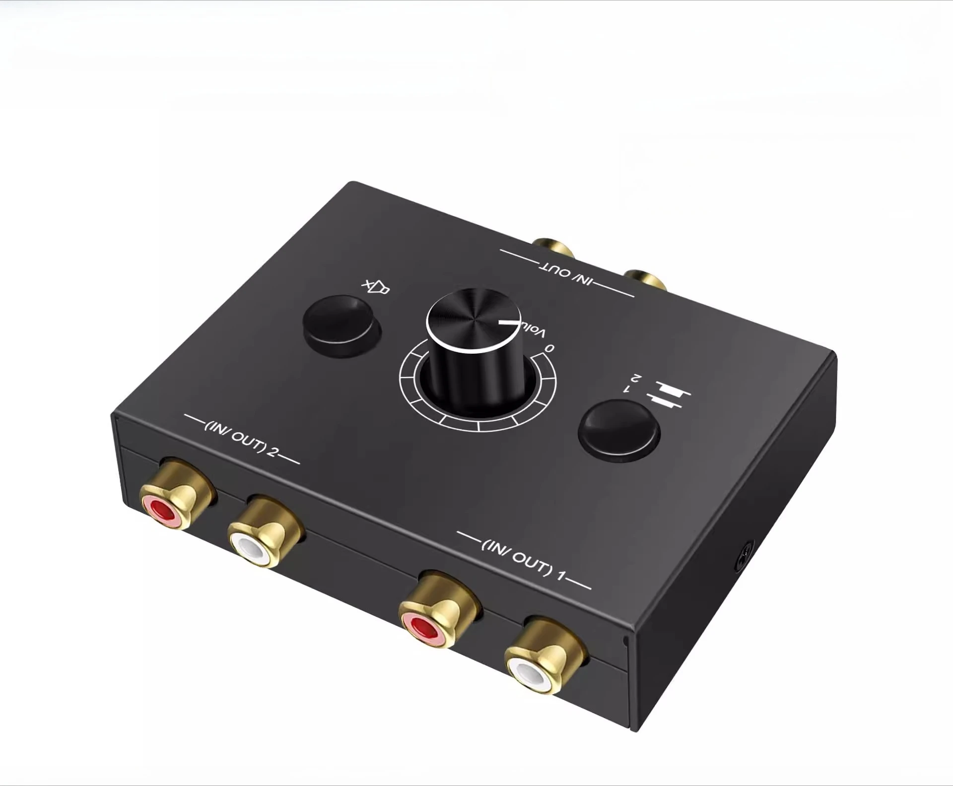 Two in and one out audio switcher lossless 3.5mm sound source transfer switch splitter 2 in and 1 out sound fast cut
Two in and one out audio switcher lossless 3.5mm sound source transfer switch splitter 2 in and 1 out sound fast cut