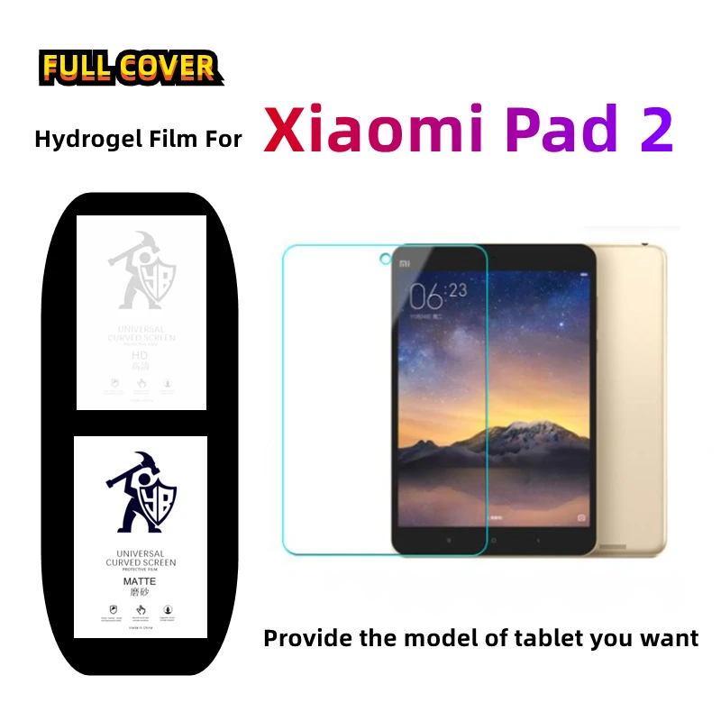 2pcs Matte Tablets Hydrogel Film For Xiaomi Pad 2 HD Screen Protector For Xiaomi Mi Pad2 7.9 inches Frosted/Clear Full Cover
2pcs Matte Tablets Hydrogel Film For Xiaomi Pad 2 HD Screen Protector For Xiaomi Mi Pad2 7.9 inches Frosted/Clear Full Cover
