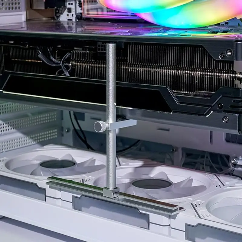 D7YC Aluminium GPU Stand Support Stand, регулируемый держатель видеокарты с одним слоем для ПК
D7YC Aluminium GPU Stand Support Stand, регулируемый держатель видеокарты с одним слоем для ПК