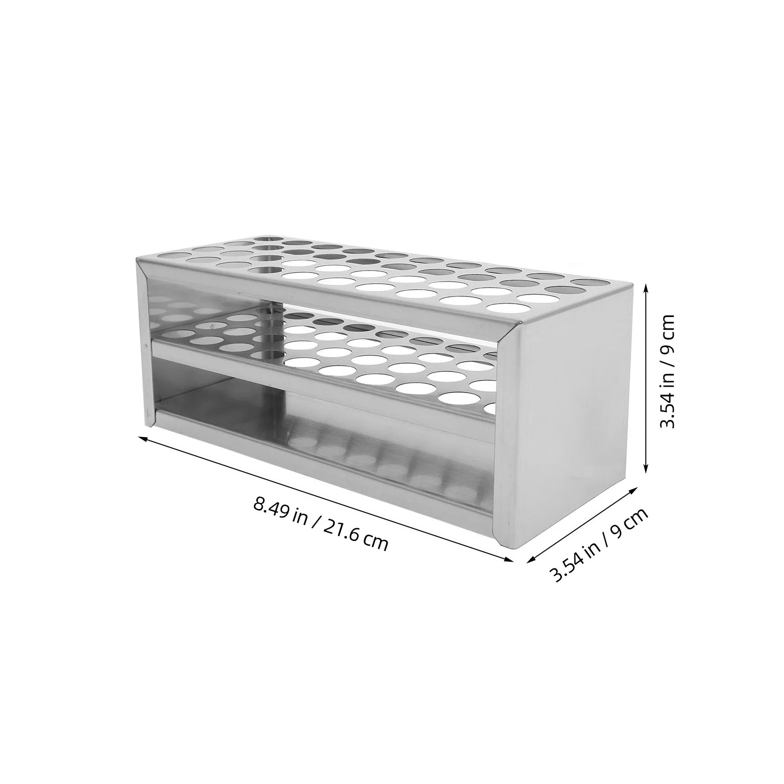 Test Rack Laboratory Test Tube Container Tube Drying Rack Sampling Display Sealant for Chemistry
Test Rack Laboratory Test Tube Container Tube Drying Rack Sampling Display Sealant for Chemistry