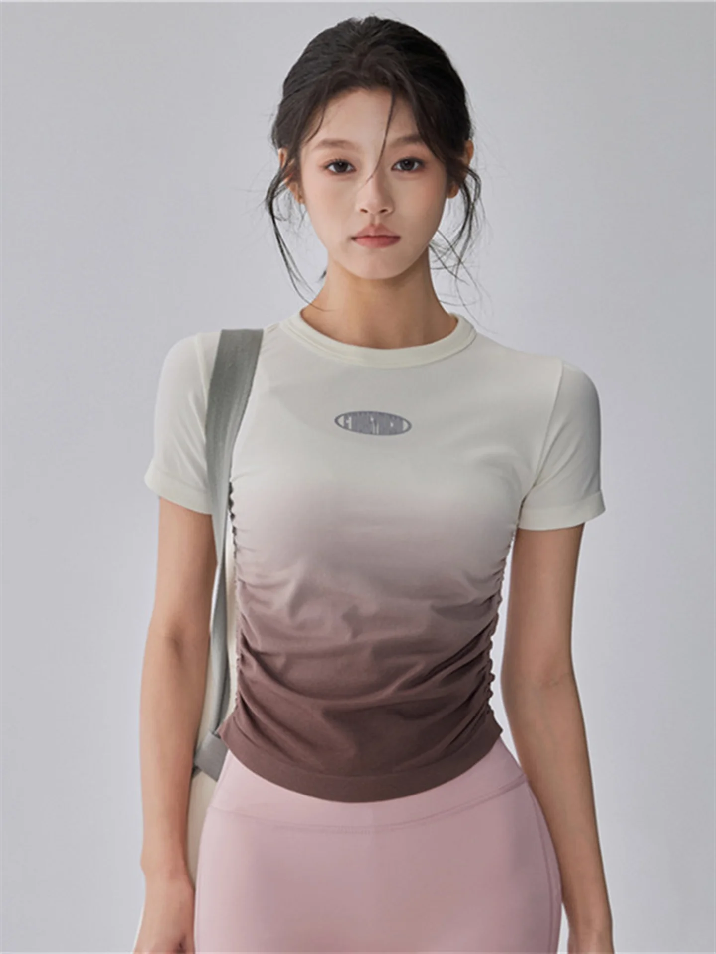 aduated Tight Fitn Yoga Clothes Women's Slimming Breathable Running Training Top Waist Cinching Qui Dry Sport ort Sl...
aduated Tight Fitn Yoga Clothes Women's Slimming Breathable Running Training Top Waist Cinching Qui Dry Sport ort Sl...