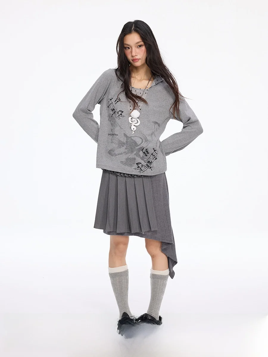 MOMSAYCAN, летняя оригинальная свободная футболка из смеси хлопка и полиэстера с принтом в горошек, женский повседневный топ
MOMSAYCAN, летняя оригинальная свободная футболка из смеси хлопка и полиэстера с принтом в горошек, женский повседневный топ