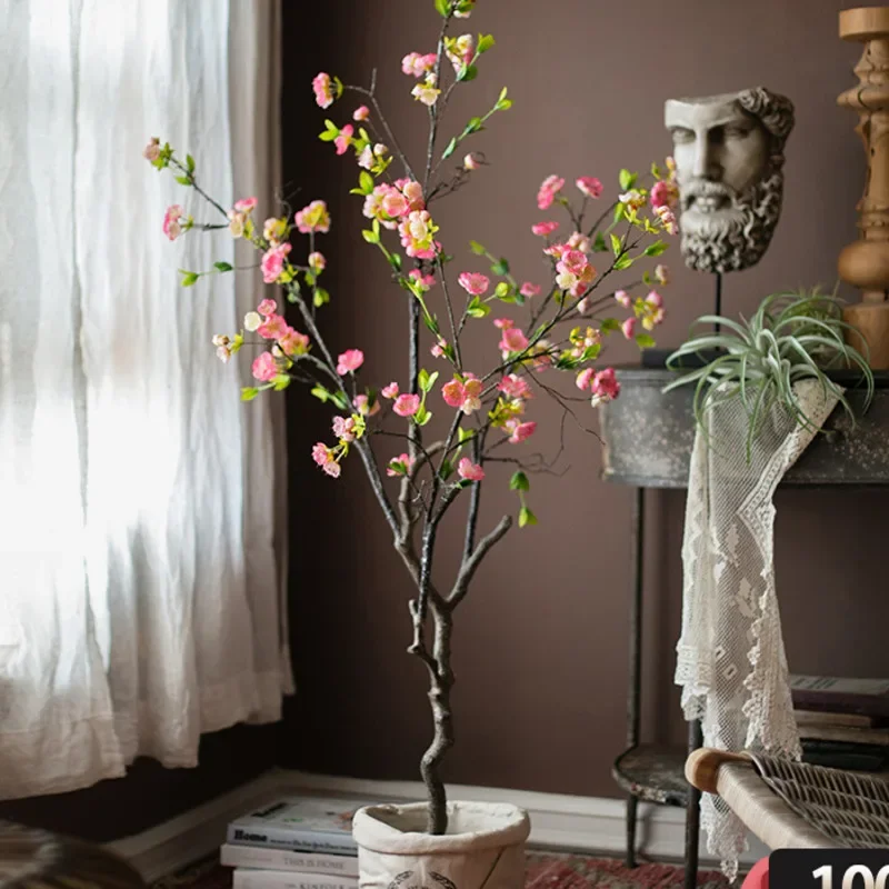Japanese-style Cherry Tree Bonsai Simulation Green Plant Decoration Living Room Landscape Home Decoration Fake Flowers
Japanese-style Cherry Tree Bonsai Simulation Green Plant Decoration Living Room Landscape Home Decoration Fake Flowers
