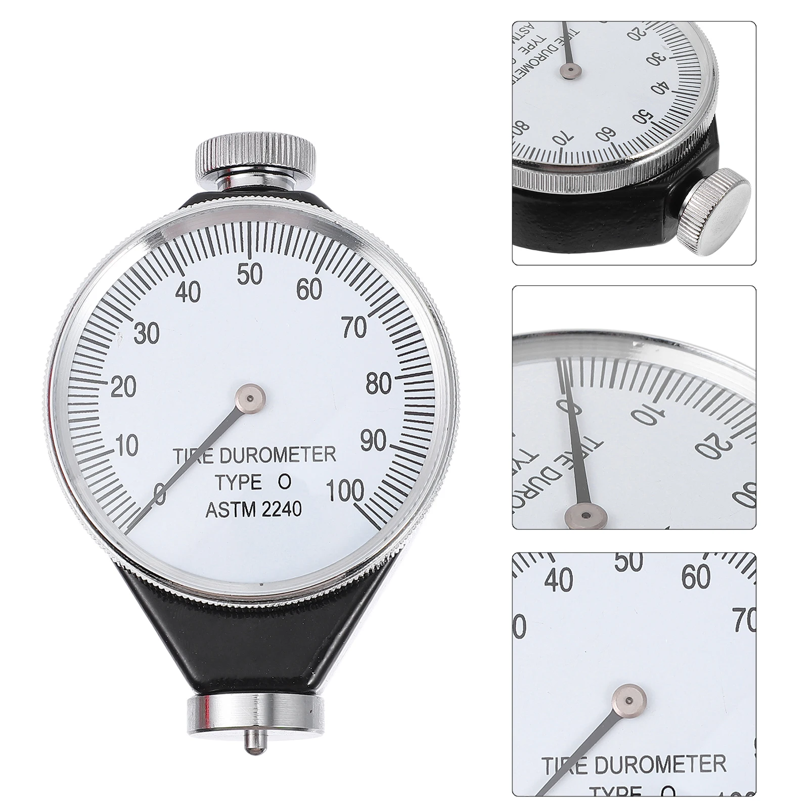 Portable Hardness Tester Single Pointer Metal Acrylic Shore Sclerometer Durometer Testing Meter Large Dial Display Easy Use
Portable Hardness Tester Single Pointer Metal Acrylic Shore Sclerometer Durometer Testing Meter Large Dial Display Easy Use