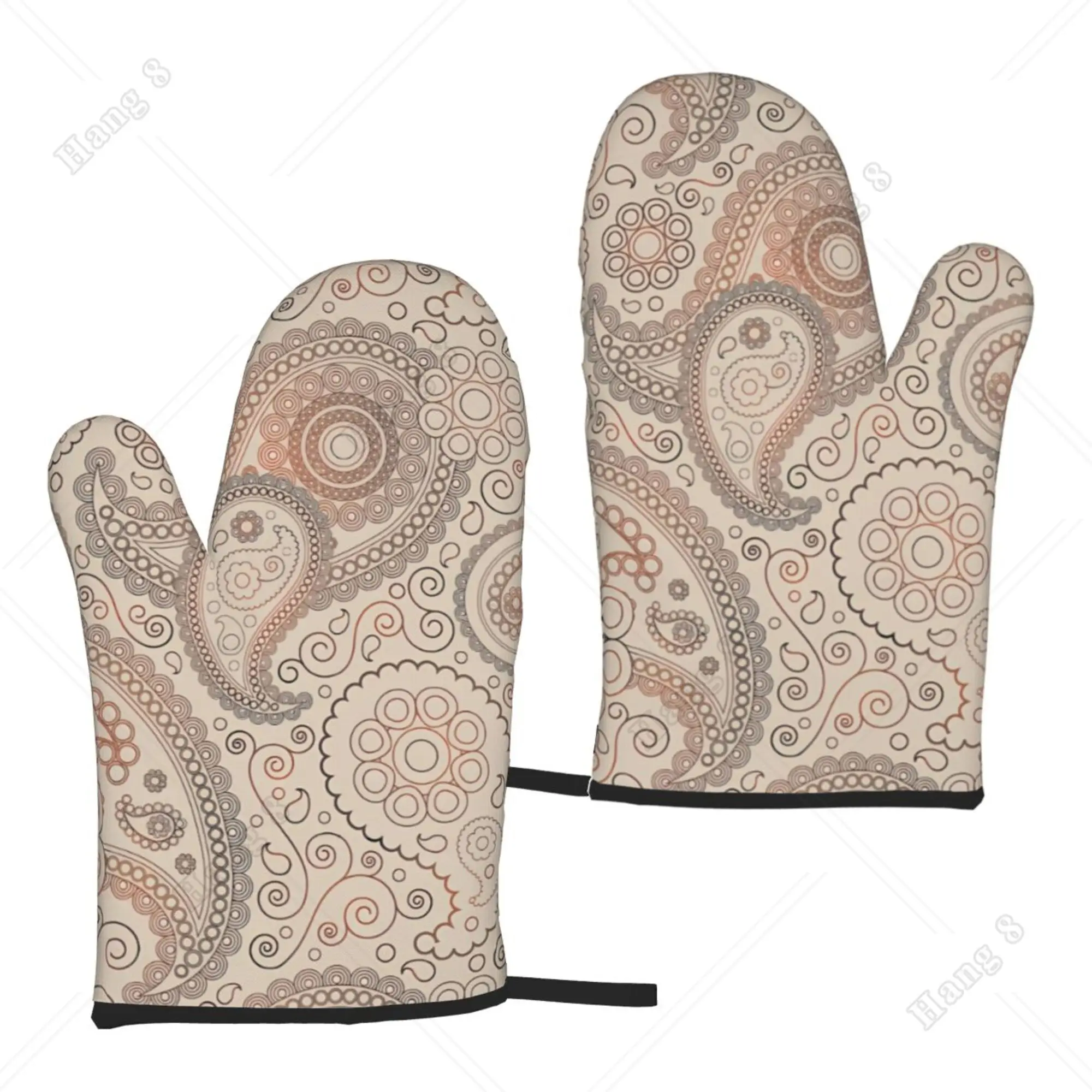 Paisley Pattern Oven Cooking Gloves for Women Kitchen Microwave Gloves Cooking Accessories Heat Resistant Barbecue One Size
Paisley Pattern Oven Cooking Gloves for Women Kitchen Microwave Gloves Cooking Accessories Heat Resistant Barbecue One Size