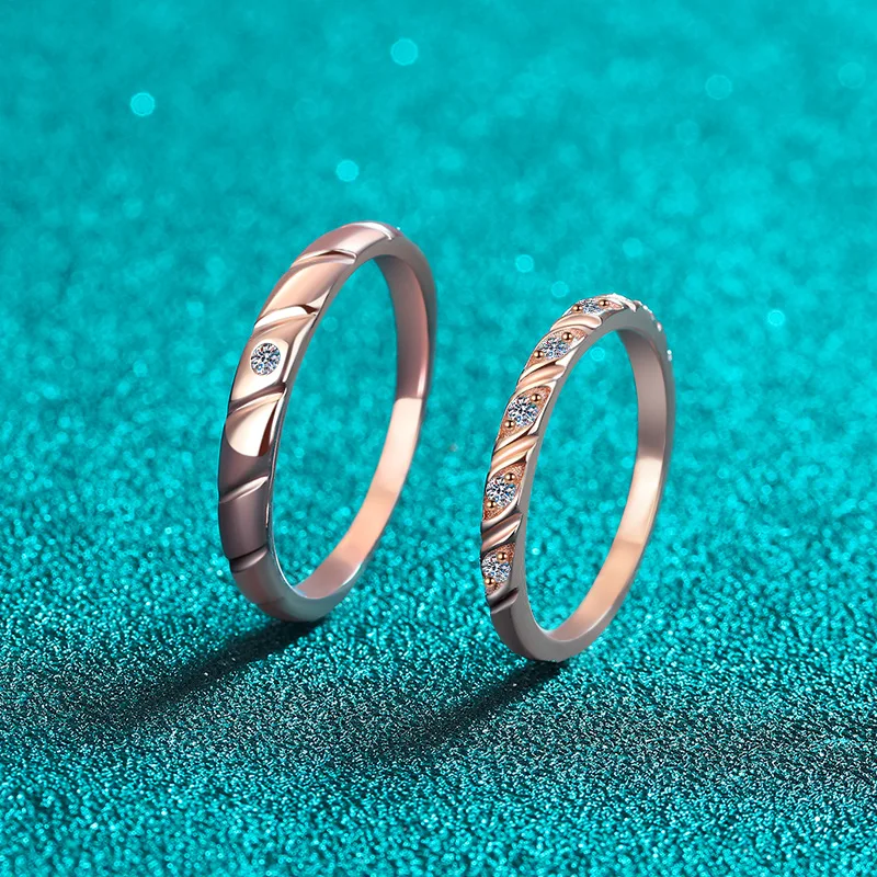 New DeyiS925Sterling Silver Champagne Gold Couple Rings Unisex Daily Wear Valentine's Day
New DeyiS925Sterling Silver Champagne Gold Couple Rings Unisex Daily Wear Valentine's Day
