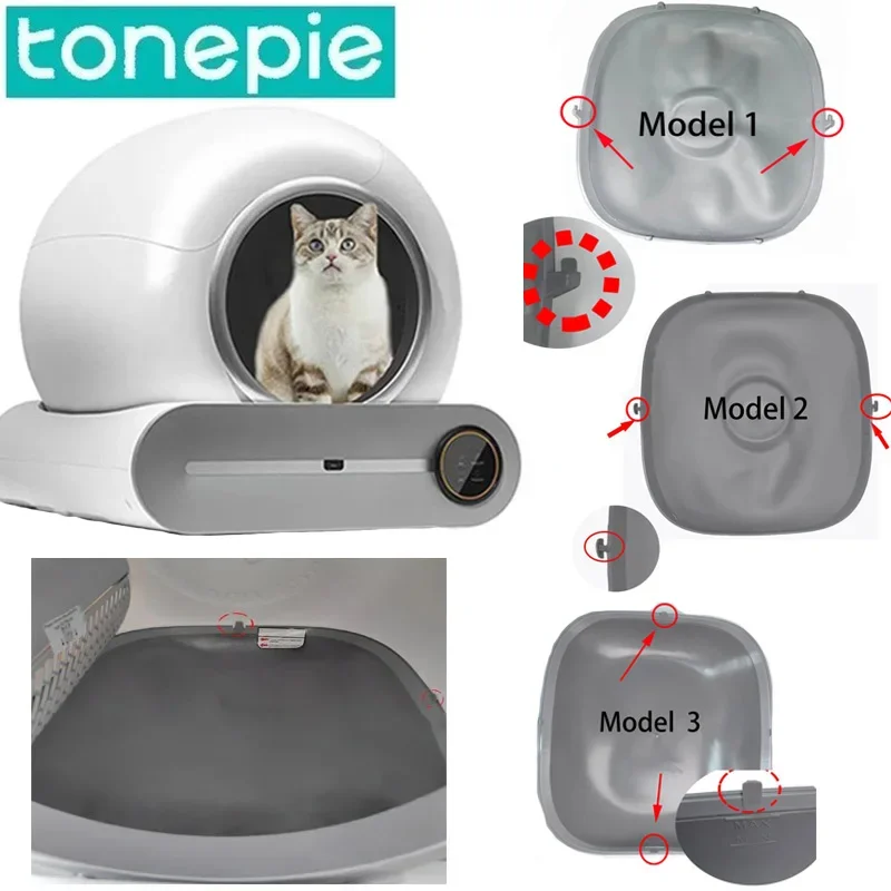 Bin Bottom Capsule for Tonepie Ti Pro Automatic Cat Litter Box Accessories Silicone Pad Cat Litter Pad Garbage Collection Bag
Bin Bottom Capsule for Tonepie Ti Pro Automatic Cat Litter Box Accessories Silicone Pad Cat Litter Pad Garbage Collection Bag