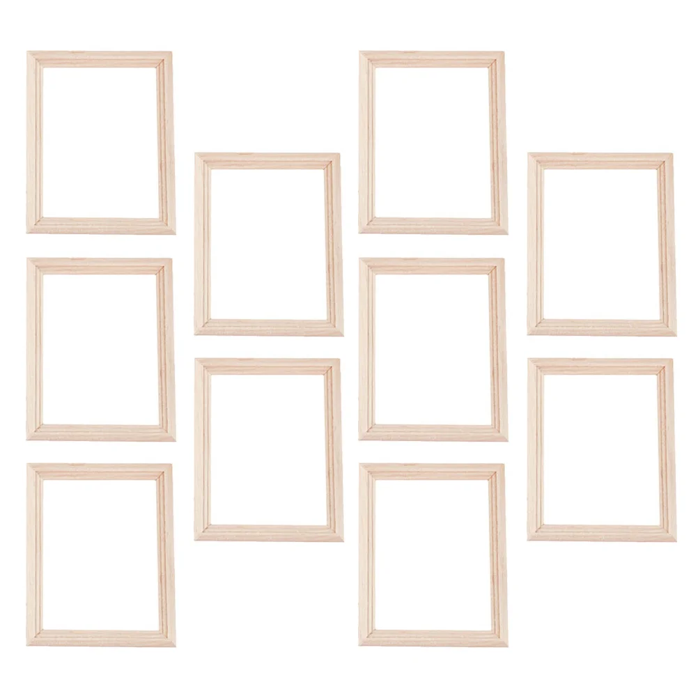 10 Pcs Mini Photo Frame Model Micro Landscape Decors House Limited Crafts Wood Miniature Picture Layout Props Frames
10 Pcs Mini Photo Frame Model Micro Landscape Decors House Limited Crafts Wood Miniature Picture Layout Props Frames