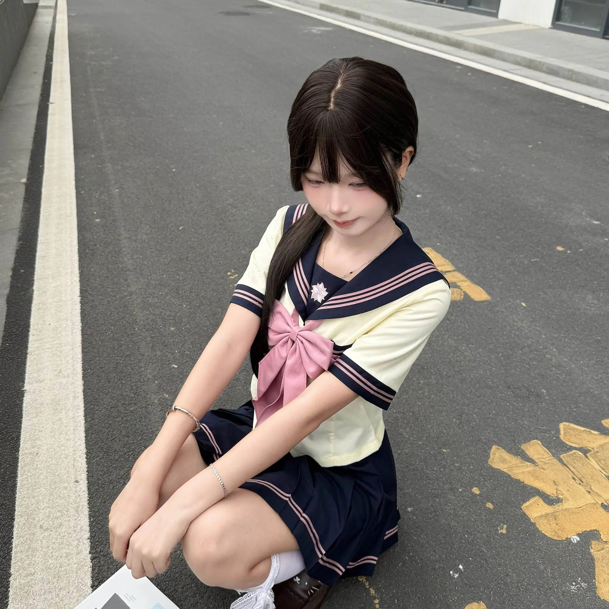 Japan Original Genuine Jk Uniform Sailor Suit Slim Summer And Autumn College Japanese Waist Suit
Japan Original Genuine Jk Uniform Sailor Suit Slim Summer And Autumn College Japanese Waist Suit