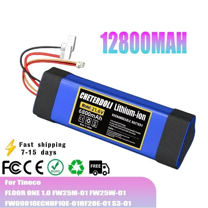 21,6 В аккумулятор для Tineco FLOOR ONE 1,0 FW25M-01 FW25W-01 FW09010ECN HF10E-01 HF20E-01 S3-01, аксессуары для мытья полов, запчасти
21,6 В аккумулятор для Tineco FLOOR ONE 1,0 FW25M-01 FW25W-01 FW09010ECN HF10E-01 HF20E-01 S3-01, аксессуары для мытья полов, запчасти