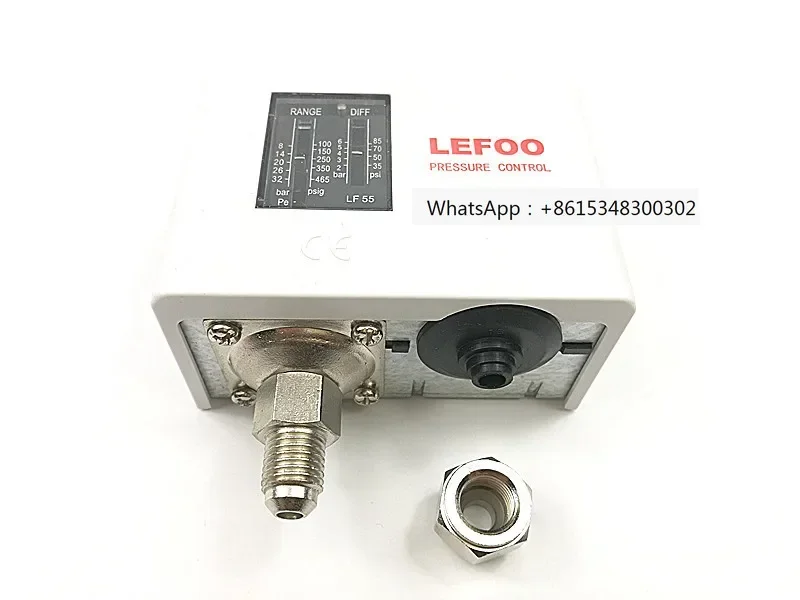 LF55 air compressor refrigeration compressor steam boiler oil pressure, air pressure, water pressure switch high and low
LF55 air compressor refrigeration compressor steam boiler oil pressure, air pressure, water pressure switch high and low