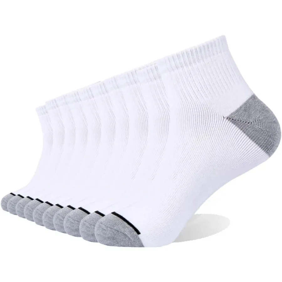 EnerWear 10P Pack Unisex Cotton Moisture Wicking Cushion Ankle Socks for Active Lifestyle Ideal for Running Hiking and Daily We
EnerWear 10P Pack Unisex Cotton Moisture Wicking Cushion Ankle Socks for Active Lifestyle Ideal for Running Hiking and Daily We