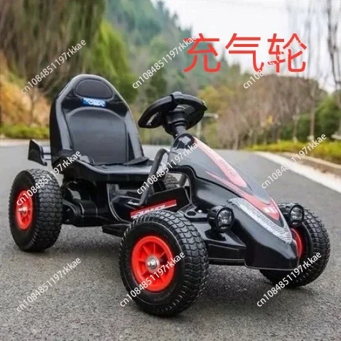Children's electric four wheeled go kart can be ridden by men and women, remote-controlled car, inflatable wheel, motorcycle
Children's electric four wheeled go kart can be ridden by men and women, remote-controlled car, inflatable wheel, motorcycle