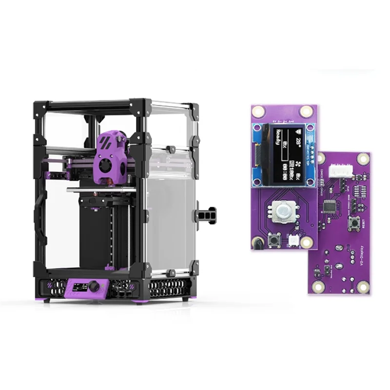 Voron V0 V0.1 V0.2 OLED-дисплей для Raspberry Pi/Gemini RGB Light Smart Display для Voron V0.2, аксессуары для 3D-принтеров
Voron V0 V0.1 V0.2 OLED-дисплей для Raspberry Pi/Gemini RGB Light Smart Display для Voron V0.2, аксессуары для 3D-принтеров