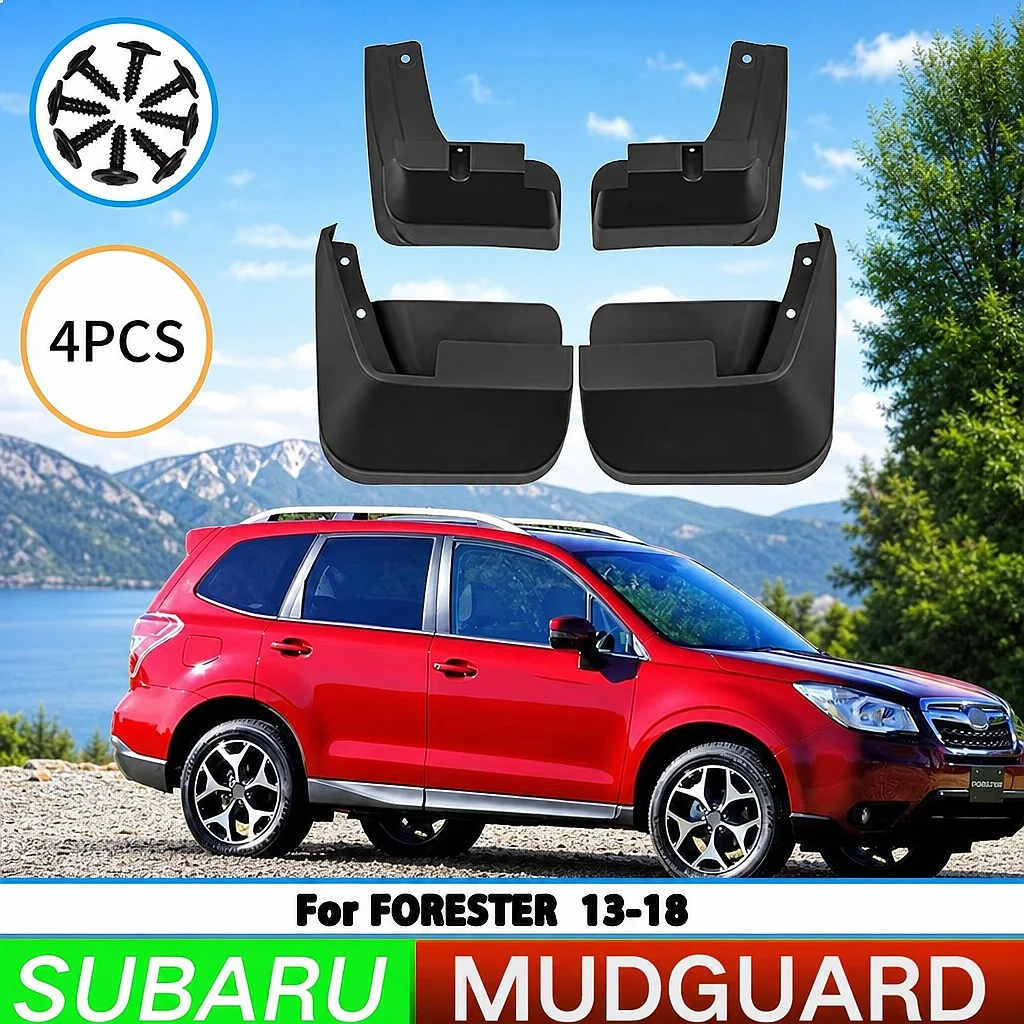 For Subaru Forester 2013-2018 Small Edition 4Pcs Front Rear Wheel Fender Splash Guard Mud Flaps
For Subaru Forester 2013-2018 Small Edition 4Pcs Front Rear Wheel Fender Splash Guard Mud Flaps