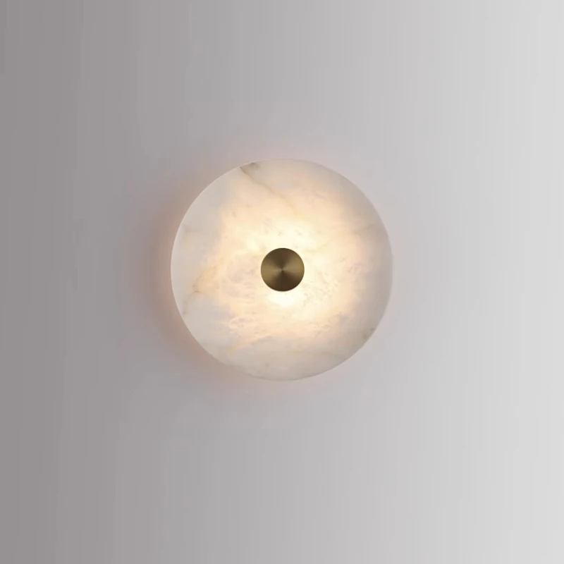 Natural marble wall lamp simple modern antique light luxury living room background wall bedroom
Natural marble wall lamp simple modern antique light luxury living room background wall bedroom