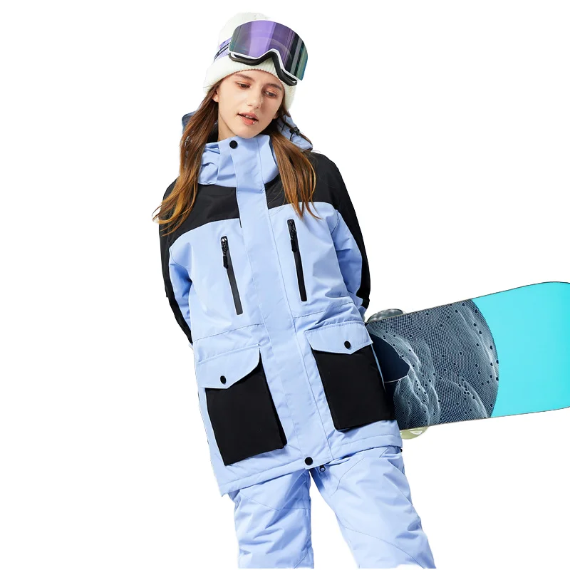 Talos New Women's & Men's Color Block Ski Suit Winter Outdoor Windproof Waterproof Warm Breathable 100% Polyester
Talos New Women's & Men's Color Block Ski Suit Winter Outdoor Windproof Waterproof Warm Breathable 100% Polyester