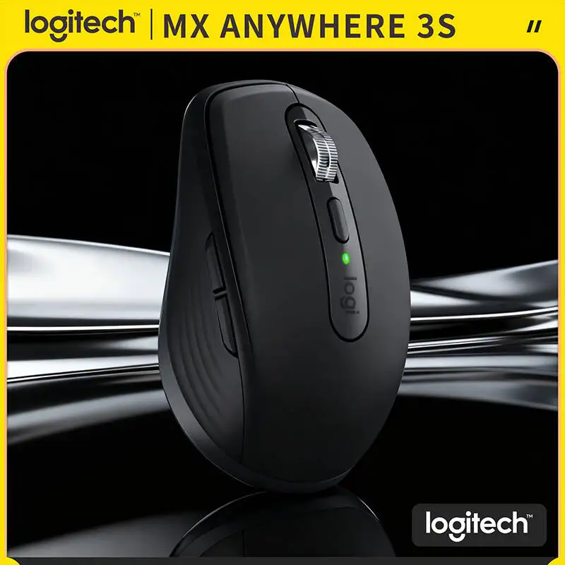 Portable Logitech MX Anywhere 3S - 8K DPI Darkfield, Hyper-Scroll, Silent Click, USB-C Charge, Compact for Outdoor Workstation
Portable Logitech MX Anywhere 3S - 8K DPI Darkfield, Hyper-Scroll, Silent Click, USB-C Charge, Compact for Outdoor Workstation