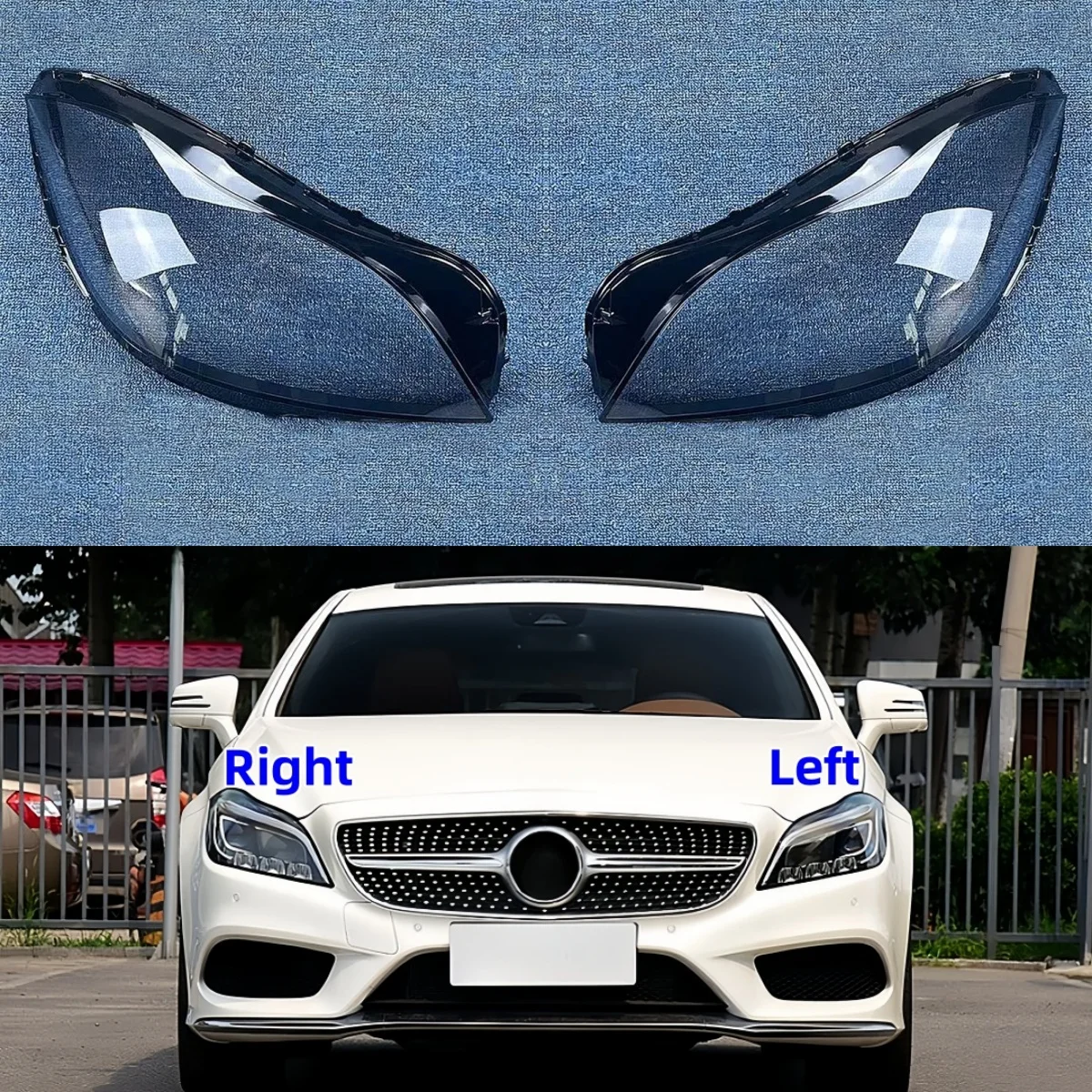 For Mercedes Benz W218 CLS 2016 2017 Lamp Case Glass Lens Shell Car Front Headlight Cover Transparent Lampshade Light Caps
For Mercedes Benz W218 CLS 2016 2017 Lamp Case Glass Lens Shell Car Front Headlight Cover Transparent Lampshade Light Caps