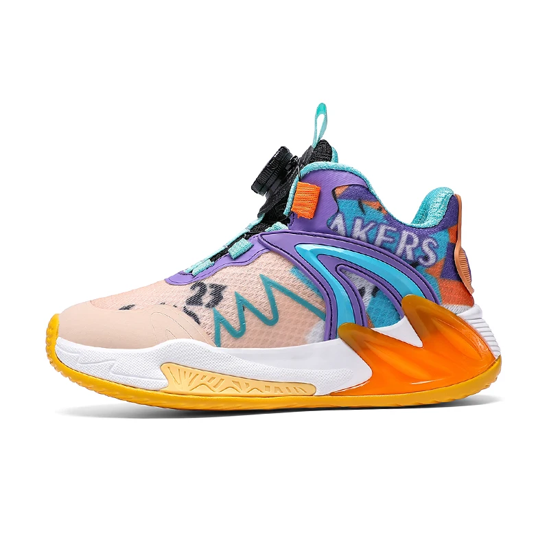 Children's mesh sports and leisure shoes, trendy and fashionable basketball shoes, student basketball shoes
Children's mesh sports and leisure shoes, trendy and fashionable basketball shoes, student basketball shoes