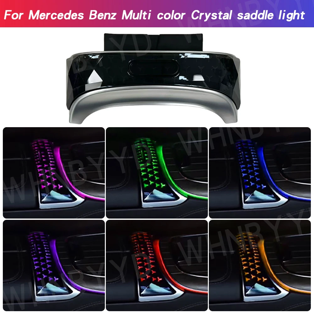 LED Multi color Center Console Crystal Saddle Light For Mercedes Benz GLC X254 C Class C260 W206 Center Console Mold Accessories
LED Multi color Center Console Crystal Saddle Light For Mercedes Benz GLC X254 C Class C260 W206 Center Console Mold Accessories