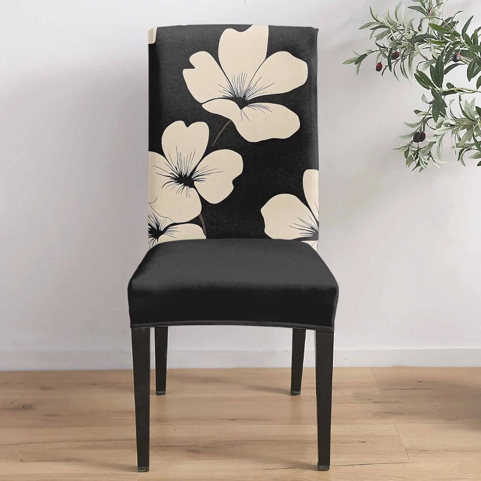 Vintage Silhouette Flowers Stretch Chair Cover 4pcs Elastic Seat Protector Case Chair Slipcovers Home Decor
Vintage Silhouette Flowers Stretch Chair Cover 4pcs Elastic Seat Protector Case Chair Slipcovers Home Decor