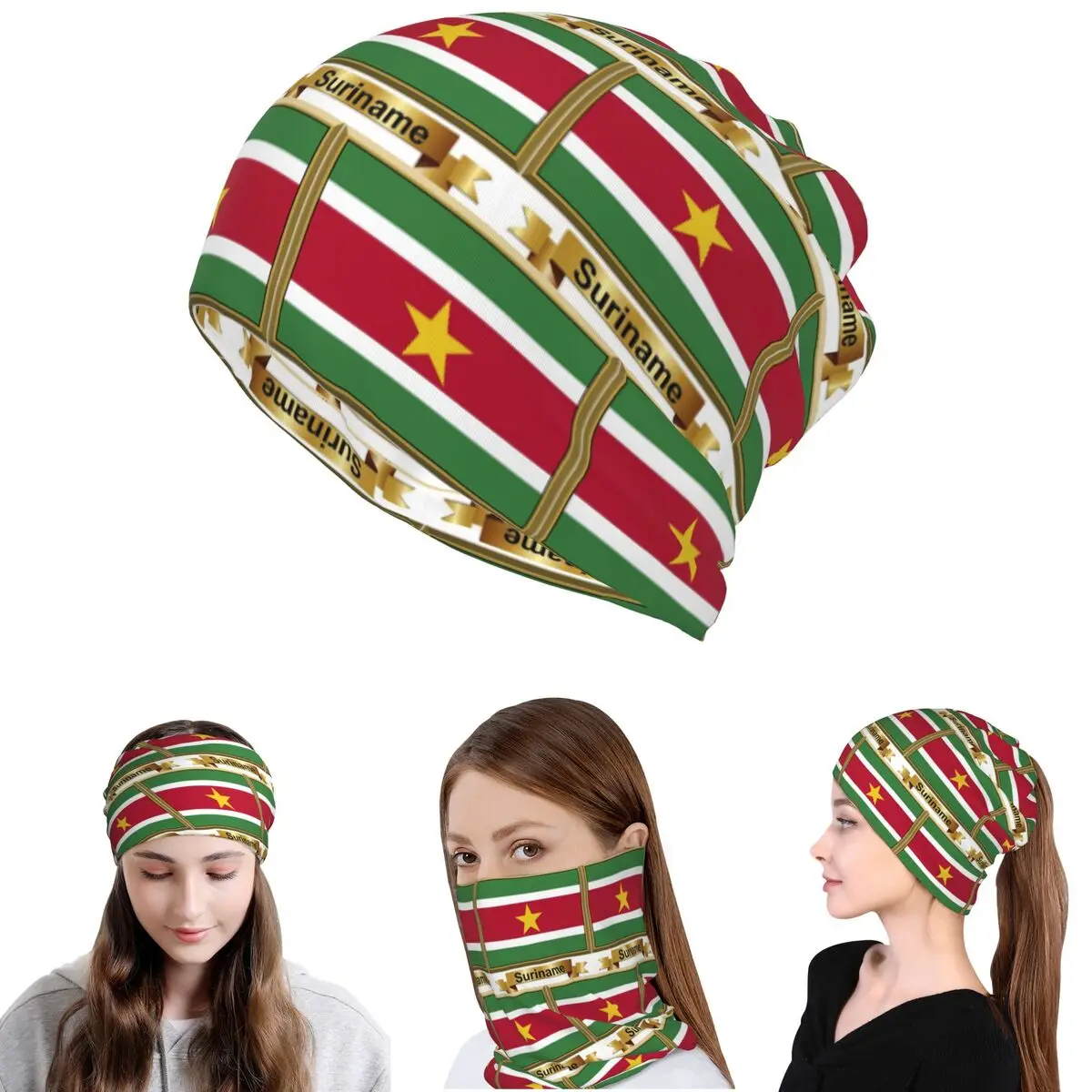 Suriname Flag Products (N) Bandana Neck Cover Magic Scarf Warm Balaclava Beanies Hat for Men Women Adult Windproof
Suriname Flag Products (N) Bandana Neck Cover Magic Scarf Warm Balaclava Beanies Hat for Men Women Adult Windproof