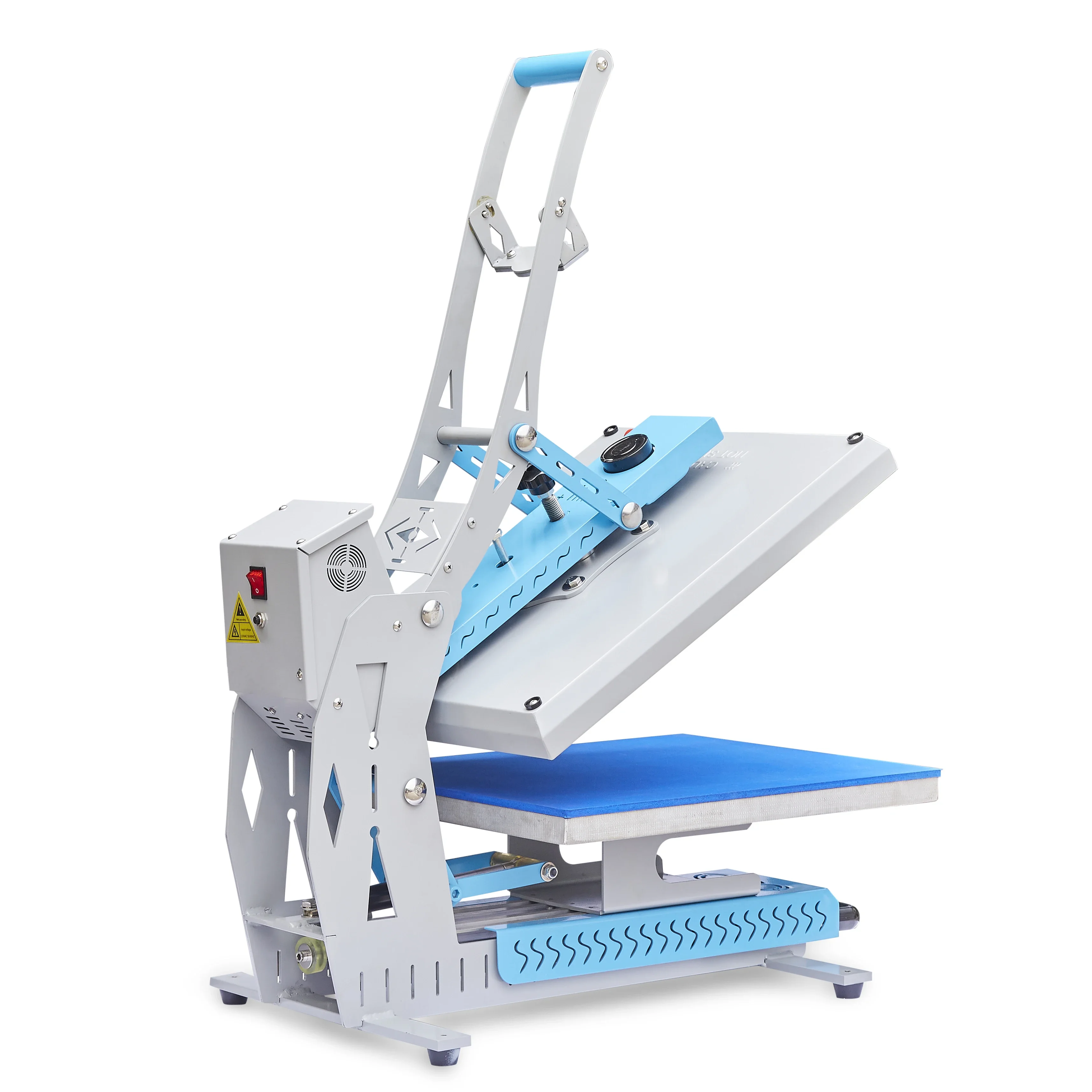 Shirt Small Manual Slide Out Transfer Logo Auto Open Heating Plates Heat Transfer Machine
Shirt Small Manual Slide Out Transfer Logo Auto Open Heating Plates Heat Transfer Machine