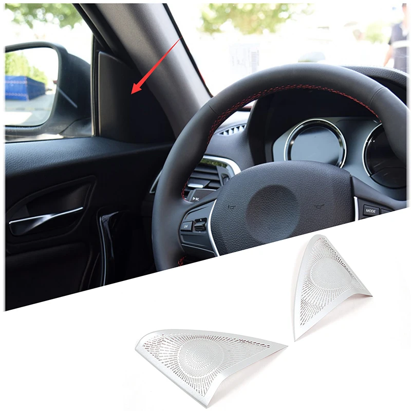 Car A-pillar Tweeter Speaker Cover For BMW 2 Series F22 F23 F45 F46 2014-2019 Car Audio Loudspeaker Sticker Interior Accessories
Car A-pillar Tweeter Speaker Cover For BMW 2 Series F22 F23 F45 F46 2014-2019 Car Audio Loudspeaker Sticker Interior Accessories