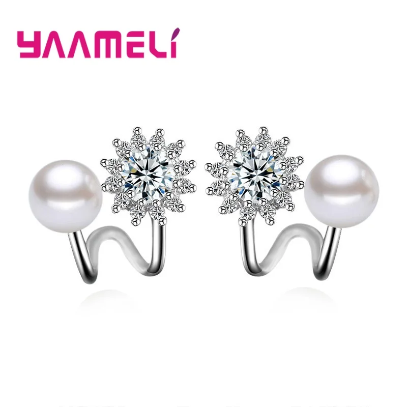 Top Selling Women Stud Ear Brincos Earrings Pendientes Fine 925 Sterling Silver Freshwater Pearl AAA Zircon Korean Style Jewelry
Top Selling Women Stud Ear Brincos Earrings Pendientes Fine 925 Sterling Silver Freshwater Pearl AAA Zircon Korean Style Jewelry