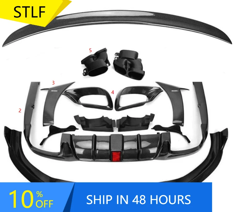 STLFCarbon Fiber Body Kits for Mercedes Benz S Class W222 S63 LCI 2017- 2020 Front Lip Diffuser Spoiler Fog Cover Fender Trim
STLFCarbon Fiber Body Kits for Mercedes Benz S Class W222 S63 LCI 2017- 2020 Front Lip Diffuser Spoiler Fog Cover Fender Trim