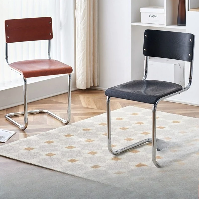 Designer Home Dining Room Bent Wood Back Chair Black Metal Bow Chair
Designer Home Dining Room Bent Wood Back Chair Black Metal Bow Chair