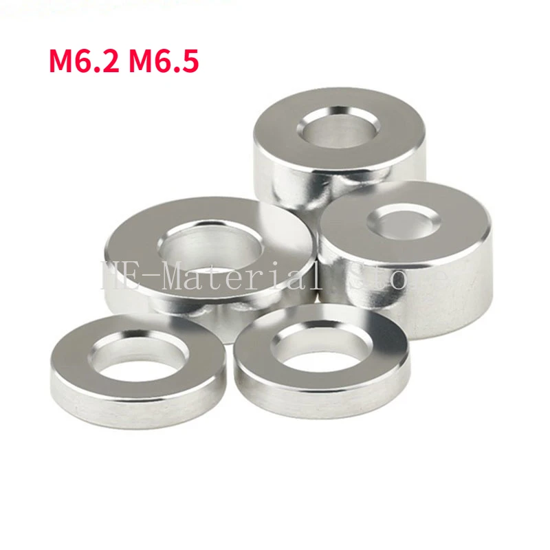 5/10Pcs Aluminum Alloy Circular Bushing Gasket M6.2/M6.5 Column Shaft Tube Sleeve Thick Flat Pad Aluminum Sleeve
5/10Pcs Aluminum Alloy Circular Bushing Gasket M6.2/M6.5 Column Shaft Tube Sleeve Thick Flat Pad Aluminum Sleeve