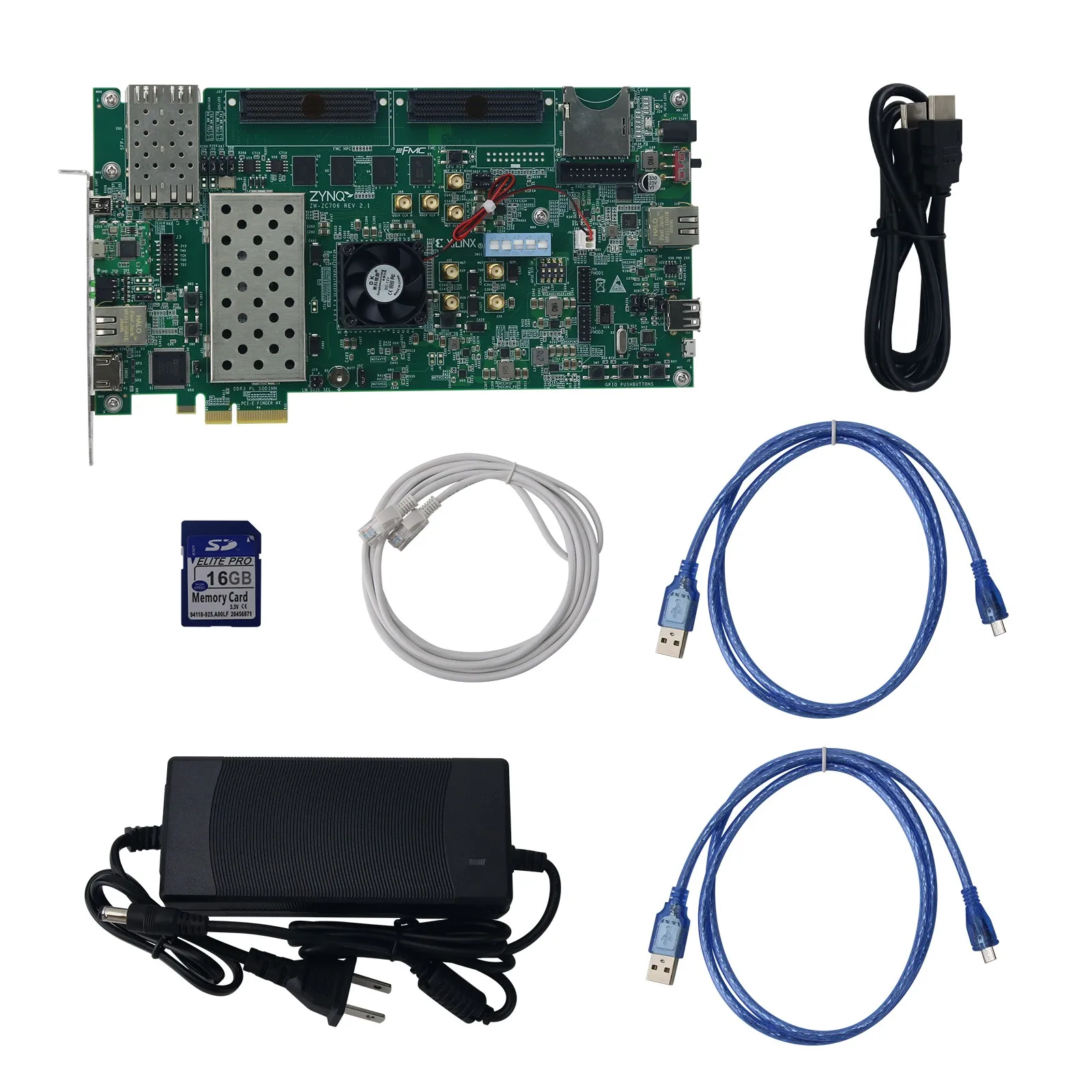 Original ZC706 Evaluation Kit XC7Z045 Suitable for Evaluation Boards AD9361 AD9371 ADRV9002 ADRV9009
Original ZC706 Evaluation Kit XC7Z045 Suitable for Evaluation Boards AD9361 AD9371 ADRV9002 ADRV9009